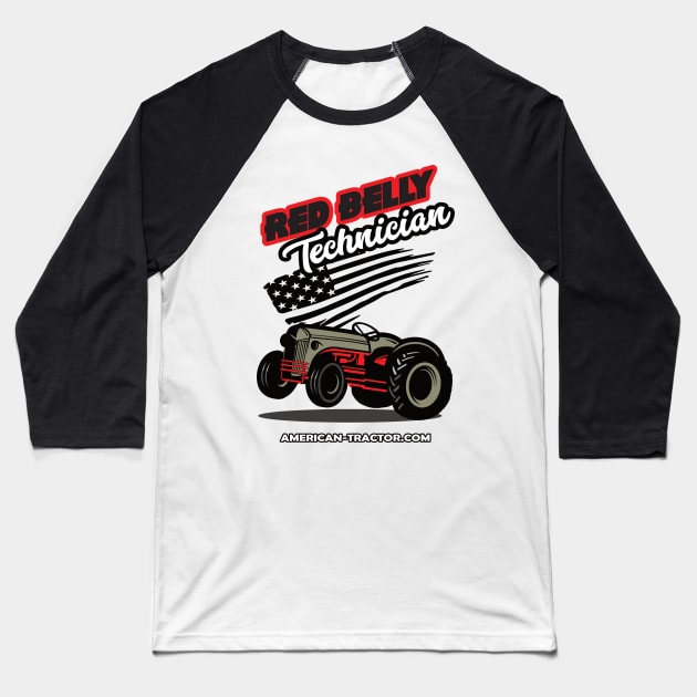 Red Belly Technician Baseball T-Shirt by Red Belly